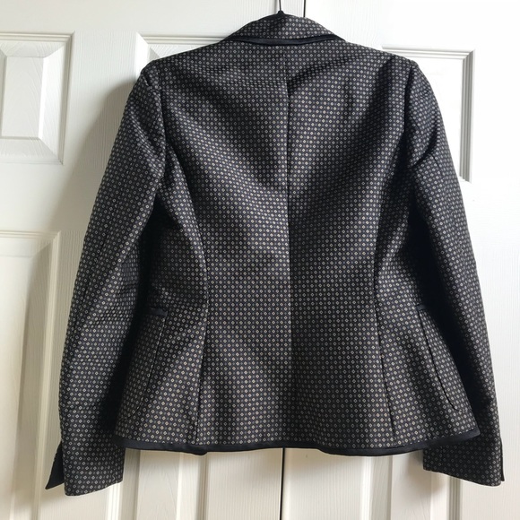 Les Copains Patterned Corset Trim Blazer - Picture 5 of 6